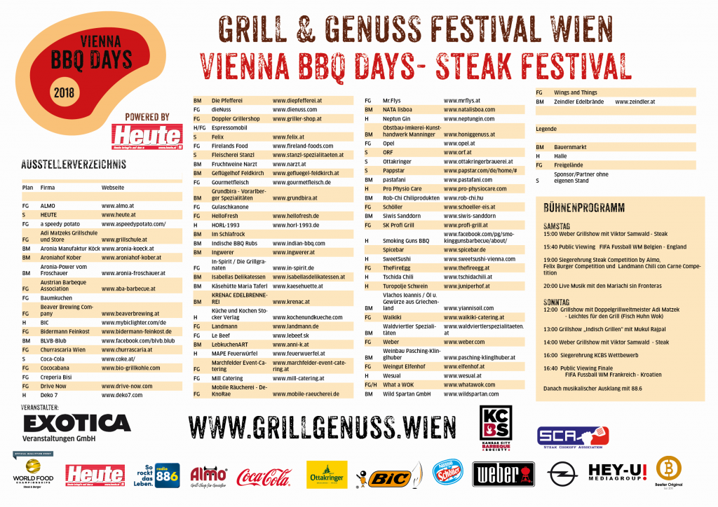 Vienna BBQ Days 2018 - mit Bio-Olivenöl von yiannisOil